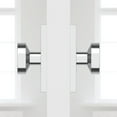 thumbnail image 3 of Baldwin PVCONCFR190 PV.CON.CFR Contemporary Privacy Door Knob Set with 5 Inch Rectangle Rose from The Reserve Collection, 3 of 7