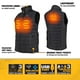 thumbnail image 2 of Chaleco térmico DEWALT Lightweight Puffer para mujer negro XXL, 2 of 8
