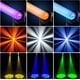 thumbnail image 3 of Luces de escenario Luces de cabeza móvil 8 gobos 8 colores 11 canales 25W Focos DMX 512 con activación por sonido para bodas DJ Fiesta Iluminación de escenario 4 piezas, 3 of 8