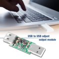 thumbnail image 3 of Module Convertisseur Boost Réglable, Module de Montage USB vers USB avec Connecteurs USB pour Conversion de Sortie 6V à 15.5V, 3 of 7