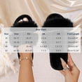 thumbnail image 3 of uublik Indoor Fuzzy Slippers for Women Winter Indoor House Shoes Comfortable Couple Home Footwear, White, 3 of 7