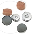 thumbnail image 2 of OULII 1 Set BBQ Dish Assorted Color Heat Conduction for Home Users with Wooden Metal Plate, 2 of 8