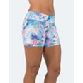thumbnail image 4 of Women Premium 3" / 5" Inseam No-Ride Compression Active Workout Booty Shorts Running Yoga Volleyball Crossfit, 4 of 7