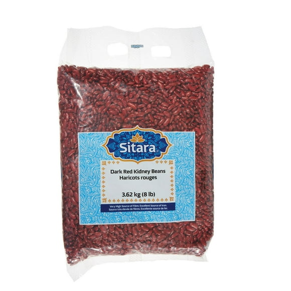 Sitara Dark Red Kidney Beans, 3.62 kg (8 lb)