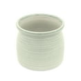 thumbnail image 3 of Home Decorative Celadon green curved ceramic planter, 3 of 3