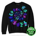 thumbnail image 3 of Grateful Dead - Spiral Bears Blacklight Mens Sweatshirt, 3 of 3