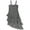 Grey - greydot, variant on bar III Womens Ruffled Midi Asymmetrical A-line Dress, Grey, 12