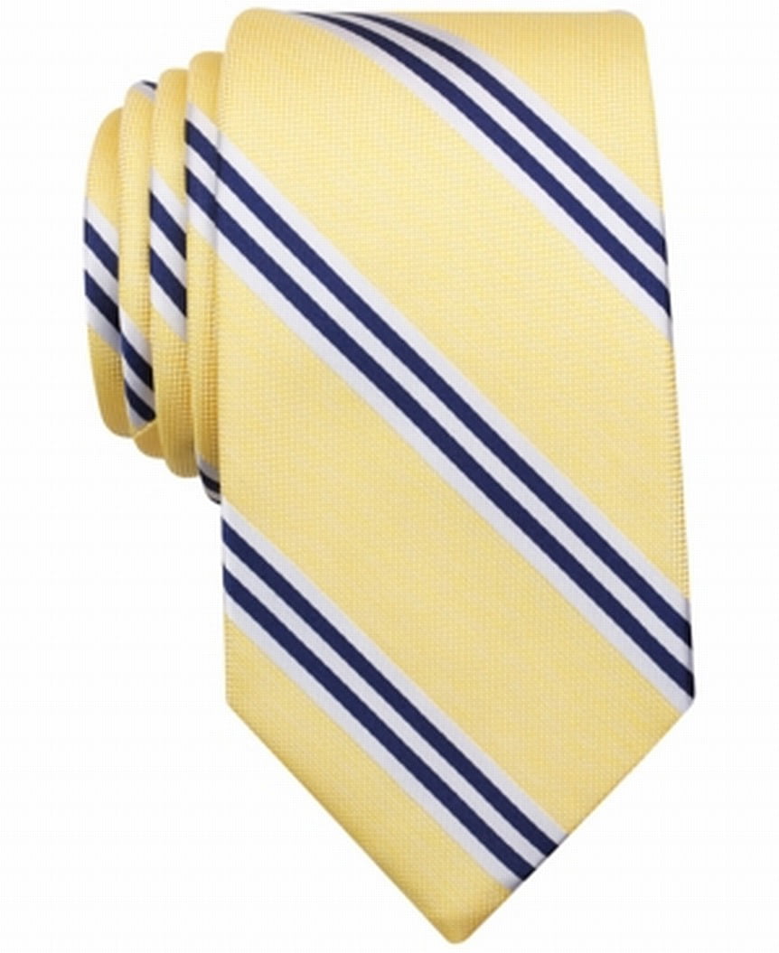 Nautica Ties - Men's Blue Bilge Striped Skinny Slim Neck Tie Silk Not ...