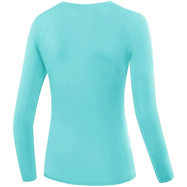 Women's UPF 50+ Sun Protection UV T-Shirts Quick Dry Lightweight Long Sleeve  Hiking Fishing Top 