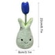 thumbnail image 3 of Juguete de peluche de simulación de flores suculentas, plantas verdes en maceta, 3 of 3