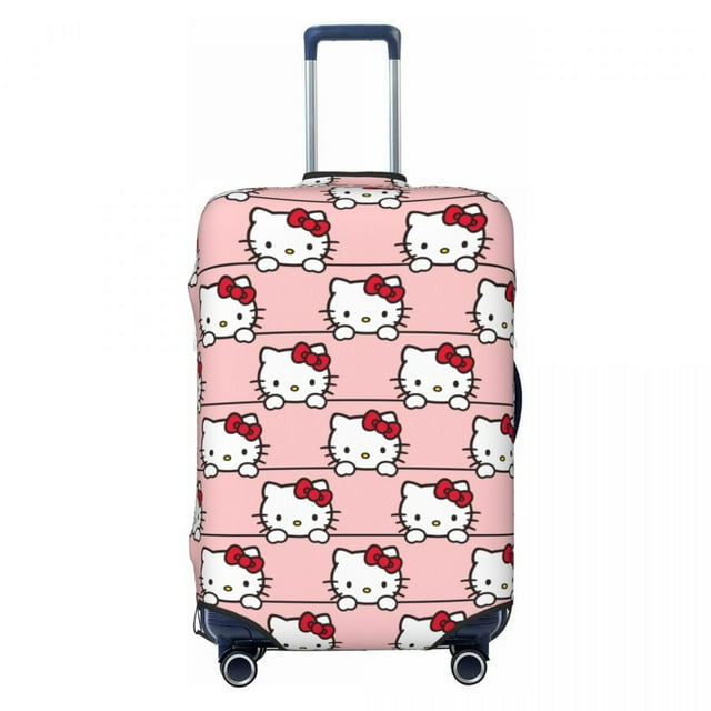 Custom Sanrio Hello Kitty Suitcase Cover Dust Proof Travel Luggage Covers for 18-32 inch