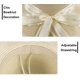 thumbnail image 5 of Sombrero de paja para mujer UV UPF50 Sombreros de playa de verano plegables de ala ancha para viajes Ormromra WMZL-1660-1, 5 of 7