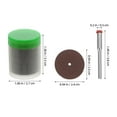 thumbnail image 2 of SEWCHICS Drill Grinder Attachment Rotary Tool Accessories Mesh 36 Pc For Smooth Edges, 2 of 8