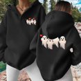 thumbnail image 2 of WEAIXIMIUNG Mode Femmes Sweats à Capuche et Sweat-Shirts d'Hiver Imprimés Sans Poches, 2 of 5