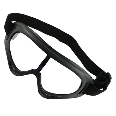 Raindrops Safety Glasses Wearers Protective Glasses Black PC Wind Blocking for Shooting 1Pack