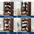thumbnail image 3 of Sauder Miscellaneous Storage Engineered Wood Bookcase Select Cherry, 3 of 14