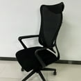 thumbnail image 2 of FAMIDOLE office chair conforms to ergonomics, with a mesh chair with lumbar backrest support armrests, adjustable height administrative rolling rotating computer chair, 2 of 4