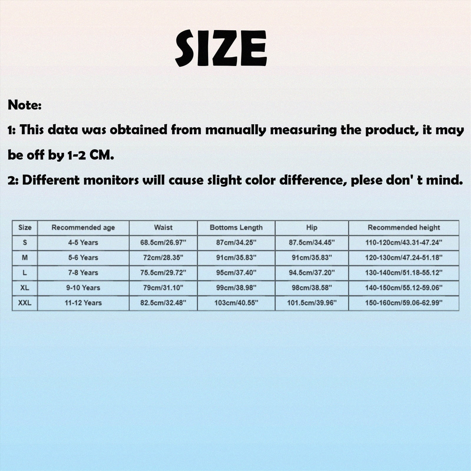 HCNTES Toddler Snow Bib Overalls Kids Waterproof Ski Pants Adjustable Design Warm Winter Outdoor Wear(A-Black,L)
