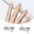 thumbnail image 3 of 5Pcs Wooden Nail Files Bright Color Reusable Smooth Edge Clear Scale Multipurpose Trim Nails Lightweight Scale Ruler Half Moon Wooden Nail Files Polishing Tool Nail Supplies, 3 of 8