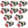 thumbnail image 1 of Interruptor de Botón pulsador Empotrado Baoblaze XB2-BA42 Rojo 10 piezas, 1 of 7