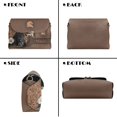 thumbnail image 5 of KUIFORTI Black Horse Crossbody Bags for Women Leather Durable Functional Woman Shoulder Bag Handbags Comfortable Shoulder Bag Wallets with Chain Strap for Daily Life, 5 of 7