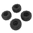 thumbnail image 4 of RC Car Tires, Upgrade Parts Replacement Left Right Wheels Easy Installation 4pcs  for SCY16101 SCY16102 SCY16201, 4 of 7