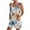 Blue, variant on ZKIRBJV Plus Size Rompers for Women Lounge Short Jumpsuits Strap Adjustable Denim One Piece Jumpsuits Sleeveless Baggy Overalls with Pockets White L