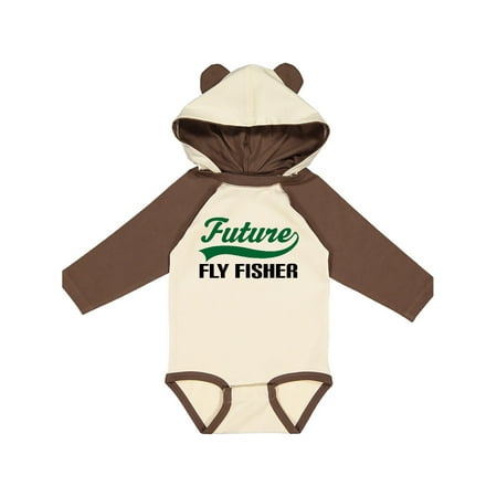 

Inktastic Future Fly Fisher Gift Baby Boy Long Sleeve Bodysuit