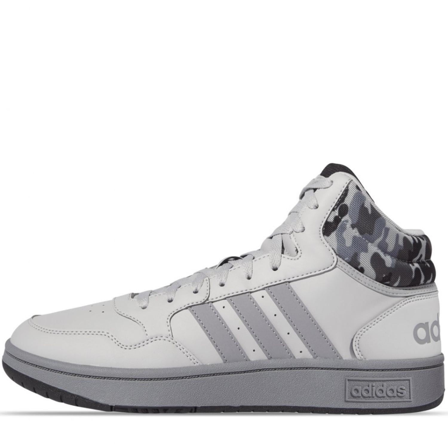 Tenis Adidas Hoops MID para IG7931 gris 26 Walmart