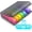 Grey Black, variant on Weekly Pill Organizer 3 Times a Day, Color-Coded for Easy Tracking | Large 7 Day Pill Box 3 Times a Day, Portable Pill Case for Medication, Vitamins, Fish Oil and Supplements, Dual Protection