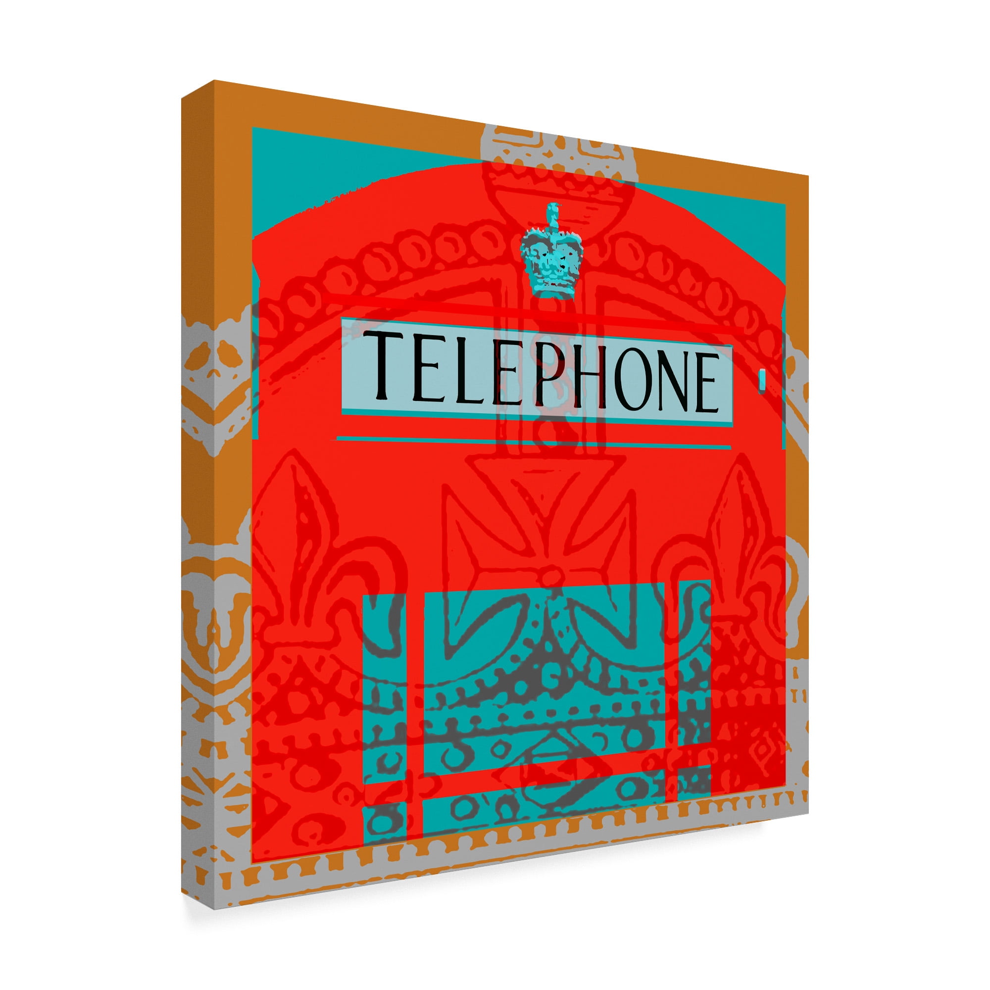 Trademark Fine Art 'London Calling II' Canvas Art by Louise Montillio