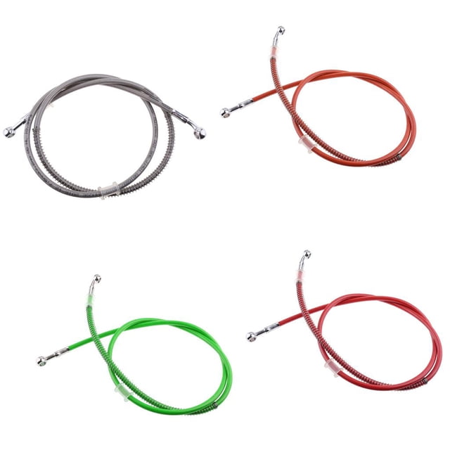 4pcs 59 '' Motocicleta ATV Dirt Bike Tubo de aceite Línea de manguera 10 mm de diámetro shamjiam Manguera de freno universal