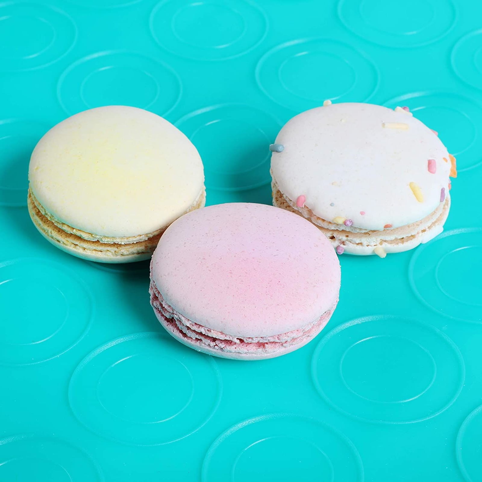 Mom Knows Best: Raspberry Macarons Made Easy With The Simple Baker Silicone Baking  Mat And a Giveaway