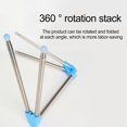 thumbnail image 2 of Portable Clothes Rack,mini Collapsible Drying Rack For Travel,camping,laundry,dance,indoor,outdoor, 2 of 2