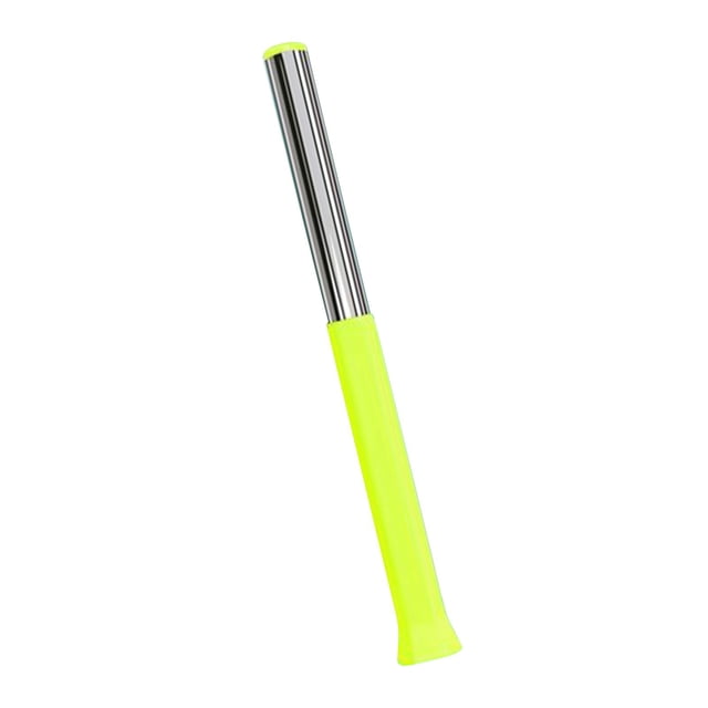 El equipo de entrenador de swing de racket de bádminton, recuerda el fitness en interiores al aire libre, cómoda herramienta de entrenamiento portátil Versión verde simple