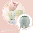 thumbnail image 2 of stanreset PP Kids Egg Shape Pen Holder Portable Cartoon Large Capacity Wide Mouth Ruler Rubber Glue Container Birthday Gift Green, 2 of 6