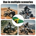 thumbnail image 5 of Uorisanigo ATV Seat Cover Waterproof Non-Slip Haitian Logo Four Wheeler Seat Cover ATV Decorative Accessories Compatible with Polaris Sportsman Polaris Scrambler Honda Rancher, 5 of 7