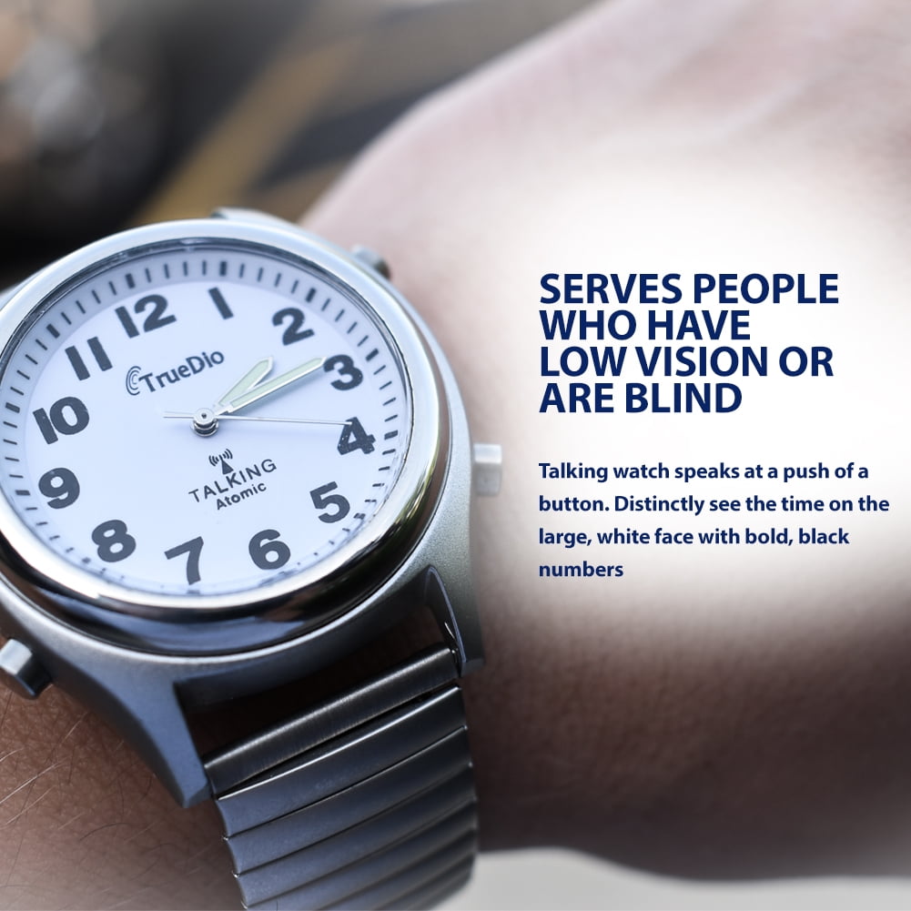 talking wrist watch for visually impaired