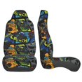 thumbnail image 3 of Fuzoiu Off-Road Vehicle Print Seat Covers Set, Car Seat Covers Front Seats, Car Seat Protector, Car Seat Cushion, Seat Covers Carseat Cover Universal Fit for Most Cars, 3 of 7