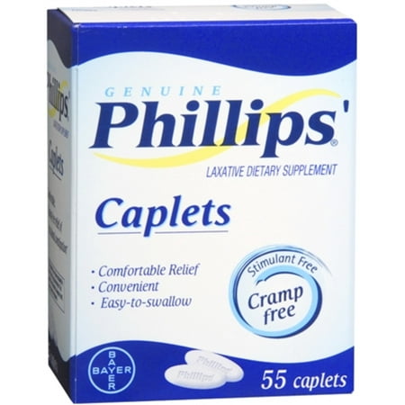 Phillips' Caplets 55 Caplets (Pack of 6)