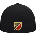 thumbnail image 4 of Men's New Era Black Real Salt Lake Primary Logo Low Profile 59FIFTY Fitted Hat, 4 of 4