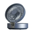 thumbnail image 2 of Small Fans for Rooms,Wall Fan with Remote Control,Desktop Fan Usb Charging Foldable Small Fan Portable Shaking Head Multifunctional Wall Mounted Fan,Wall Fan with Remote, 2 of 5