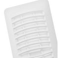 thumbnail image 2 of Imperial 4-inch x 10-inch White Plastic Louvered, Floor Register, Rectangular, Household Vent Cover, 2 of 7