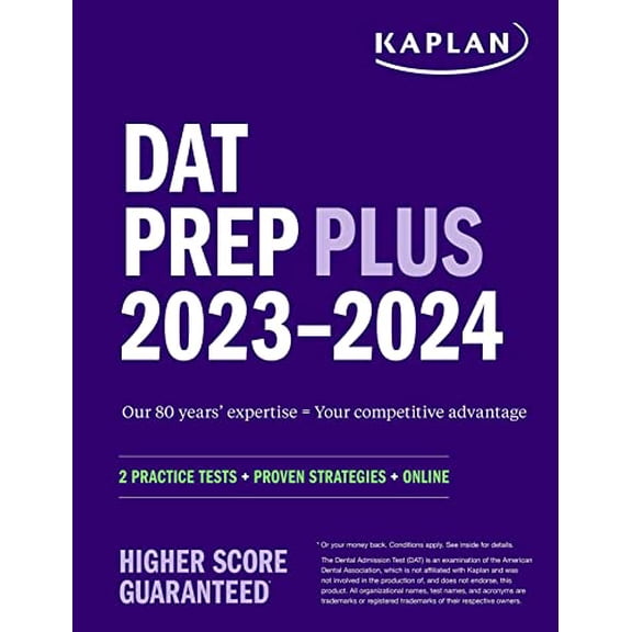 Pre-Owned DAT Prep Plus 2023-2024: 2 Practice Tests + Proven Strategies + Online (Paperback) 1506276822 9781506276823