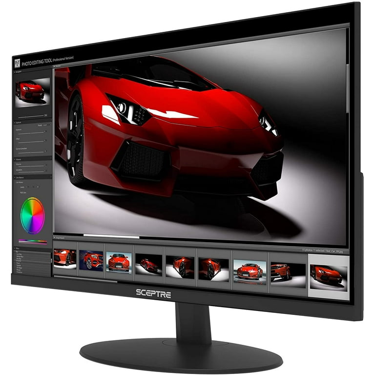 Sceptre 20" Ultra Thin 1600x900 HDMI VGA 75Hz 5ms Frameless LED Monitor - E205W-16003R