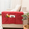 thumbnail image 2 of LINMOUA Armrest Covers Simple Armrest Covers Anti-Slip Sofa Protector for Chairs Couch Anti-Slip Armchair Furniture Slipcovers for Recliner Sofa Armrest Protector Recliner, 2 of 9