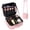Cute Pink-Small, variant on Marble with Shoulder Strap Small Makeup Case Travel Storage Organizer