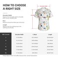 thumbnail image 4 of Yiaed Easter Rabbit Print Women's T Shirt V-Neck Short Sleeve Shirt Casual Breathable Tee Summer Tops-X-Large, 4 of 5
