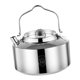 thumbnail image 5 of Hervidor de agua para acampar Hervidor de té Cocina Anti escaldado Mango 1.5L Jardín Utensilios de cocina Tetera Cafetera Caldera de agua para mochila Mango de acero shamjiam Hervidor de agua al aire libre, 5 of 8