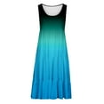 thumbnail image 4 of Patlollav 50% off Summer Womens Dresses Plus Size Casual Loose Sleevless Crew Neck Dress, 4 of 6